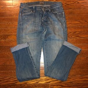 Citizen of Humanity Distressed Skinny Jean